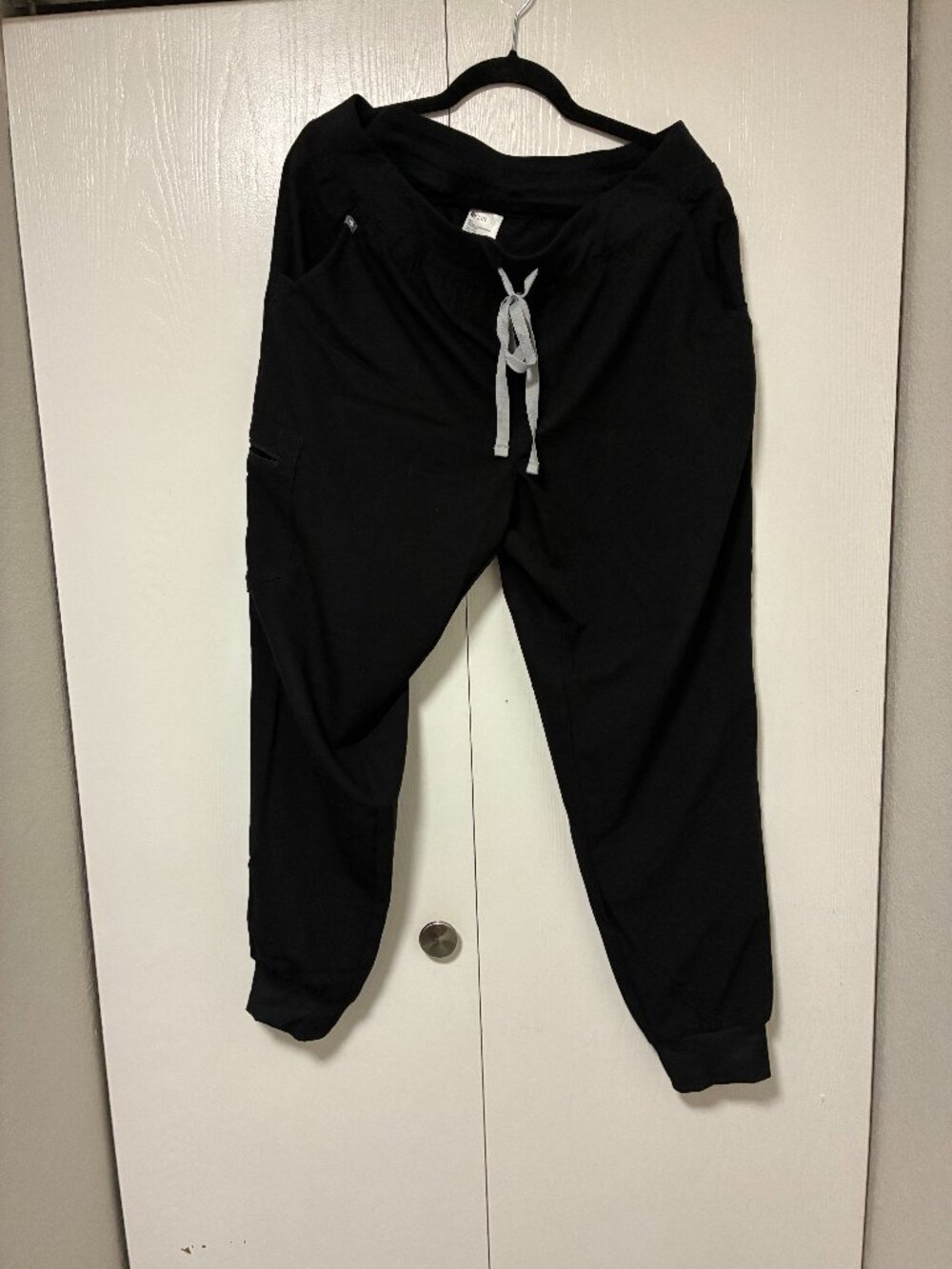 Figs Black Zamora Joggers Women's XL Scrub Pants
